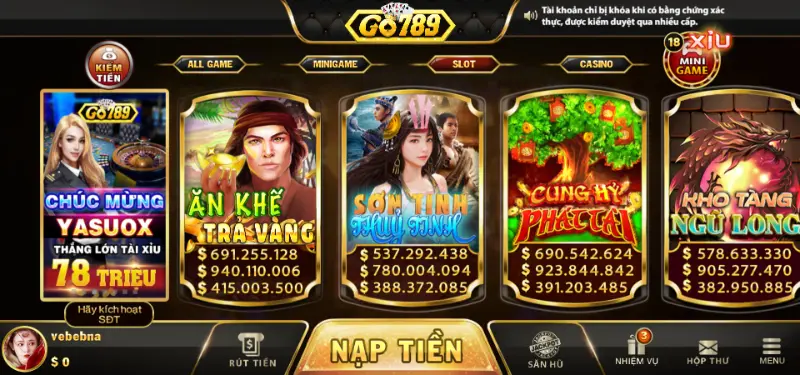 Go789 Slots Game